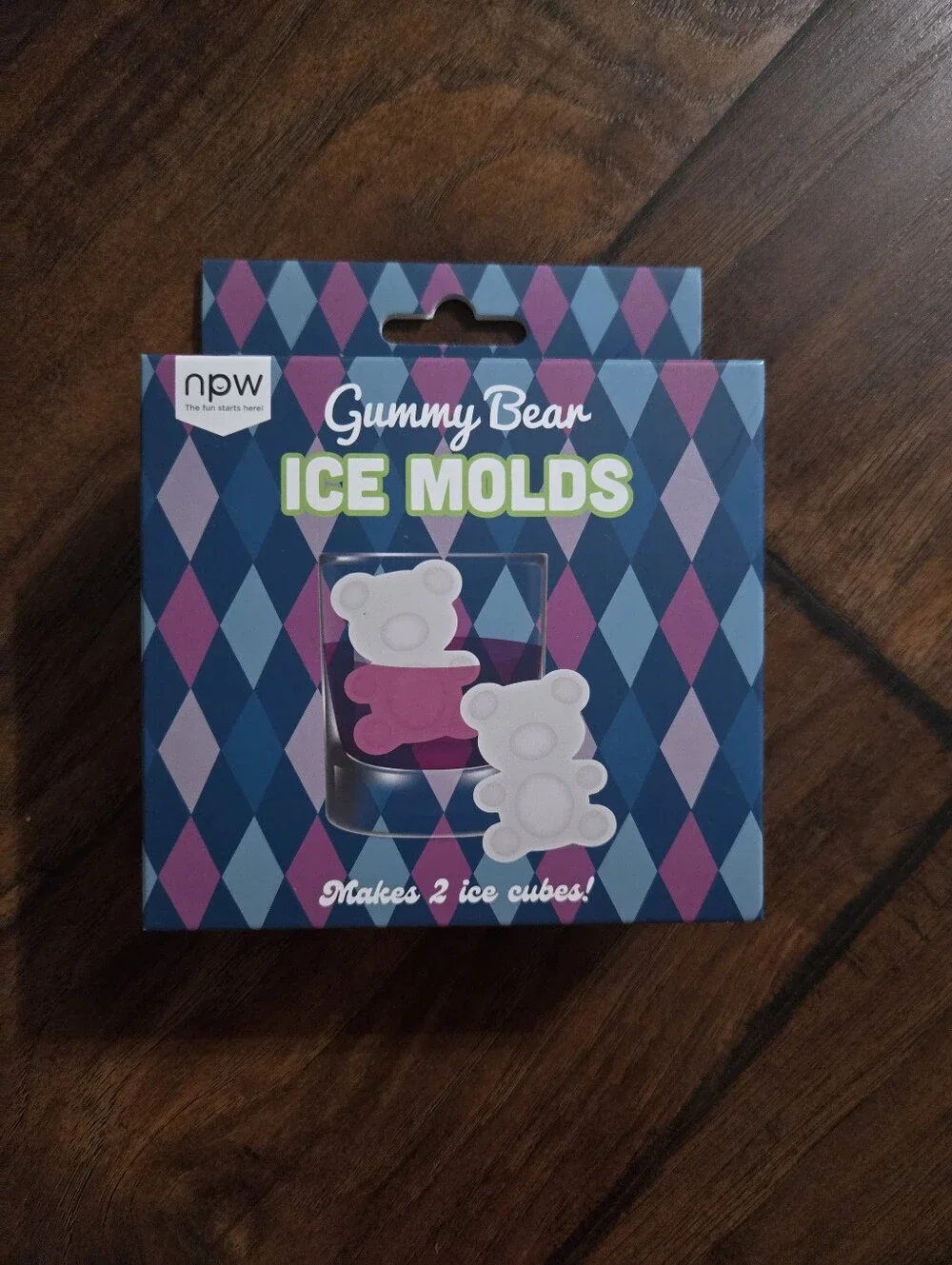 Silicone Gummy Bear Shaped Ice Mold